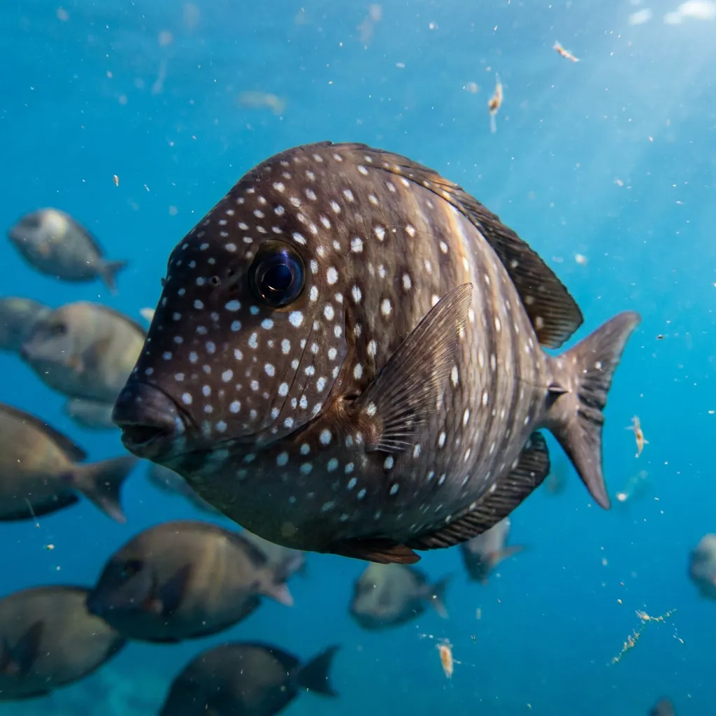 Whitespotted Surgeonfish