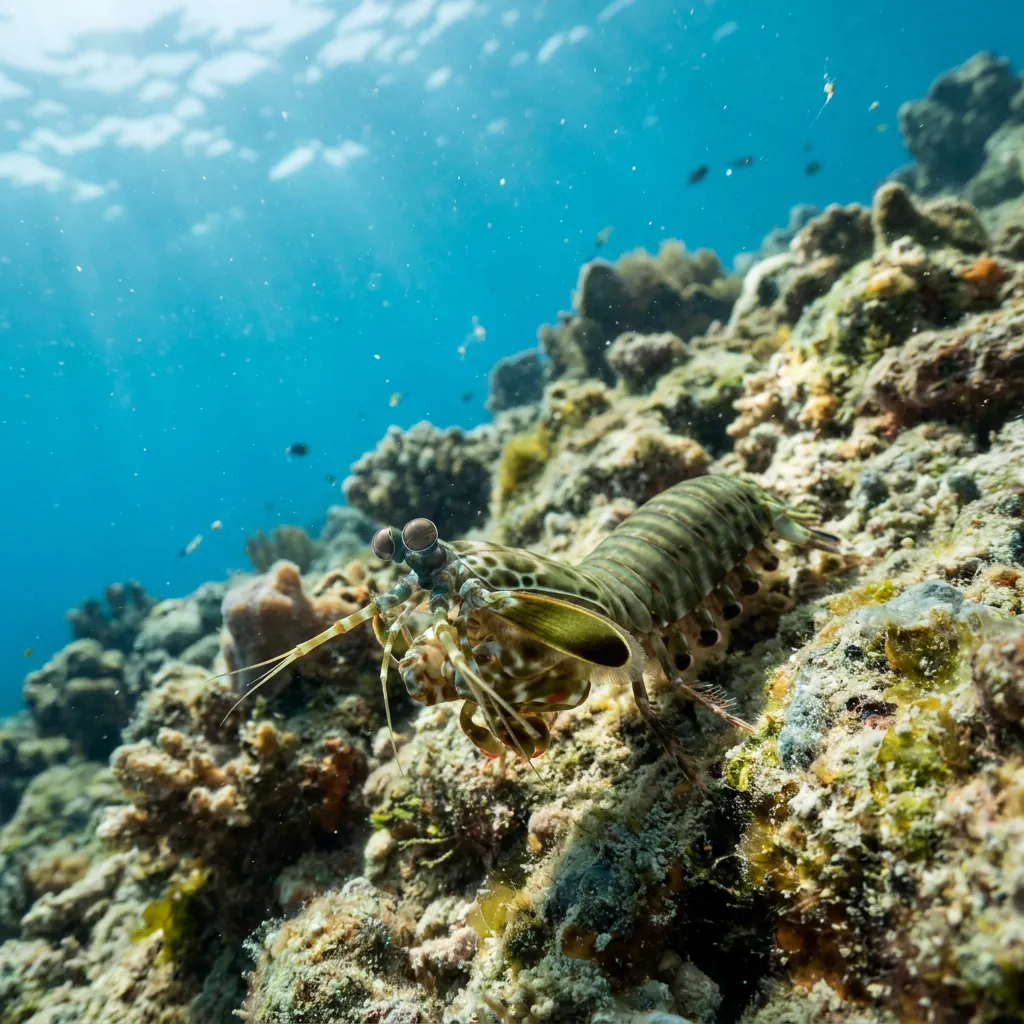 Striped mantis shrimp