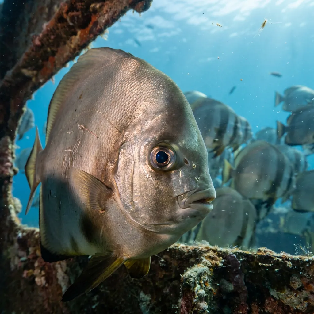 Golden Spadefish
