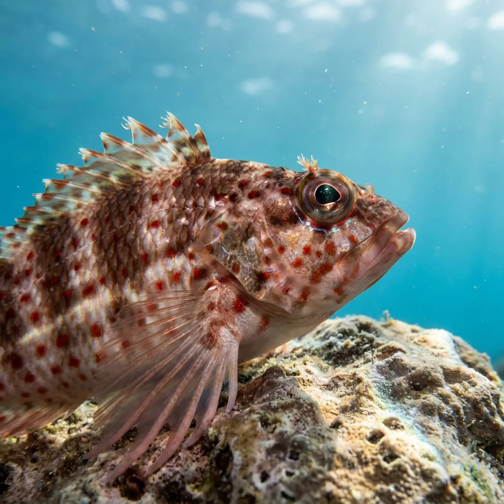 Redspotted Hawkfish