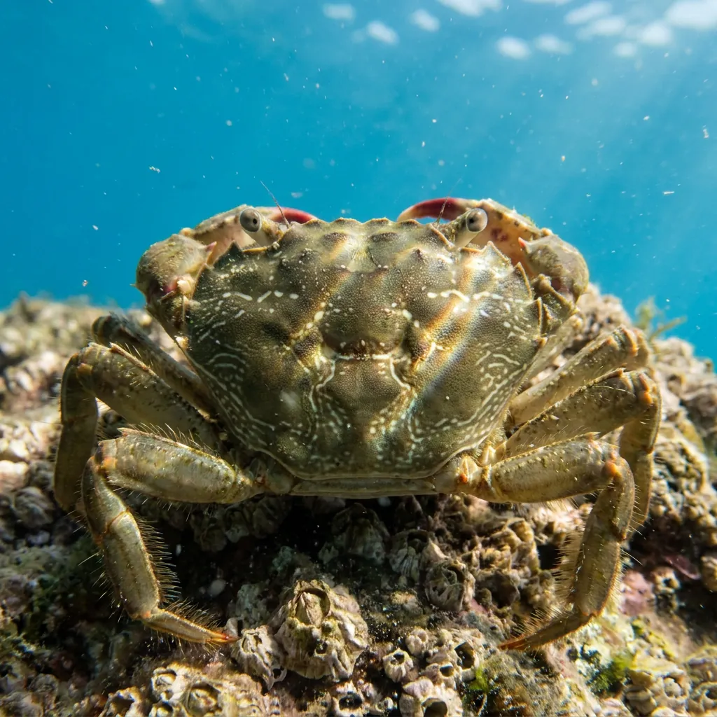 Mottled Lightfoot Crab