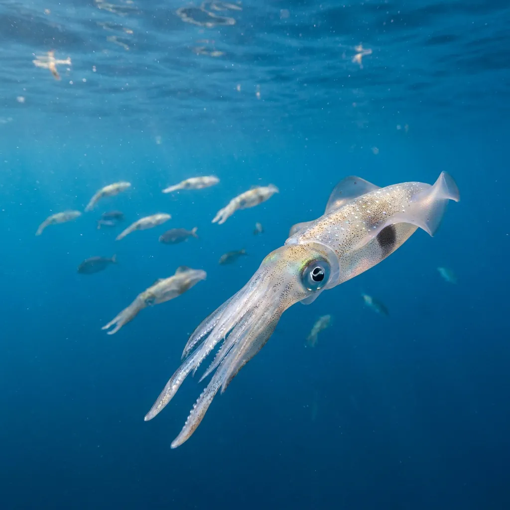 Opalescent Inshore Squid