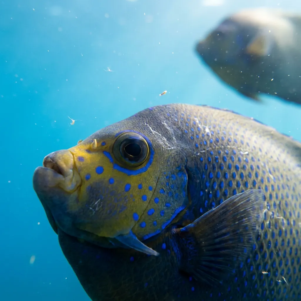 Semicircle Angelfish