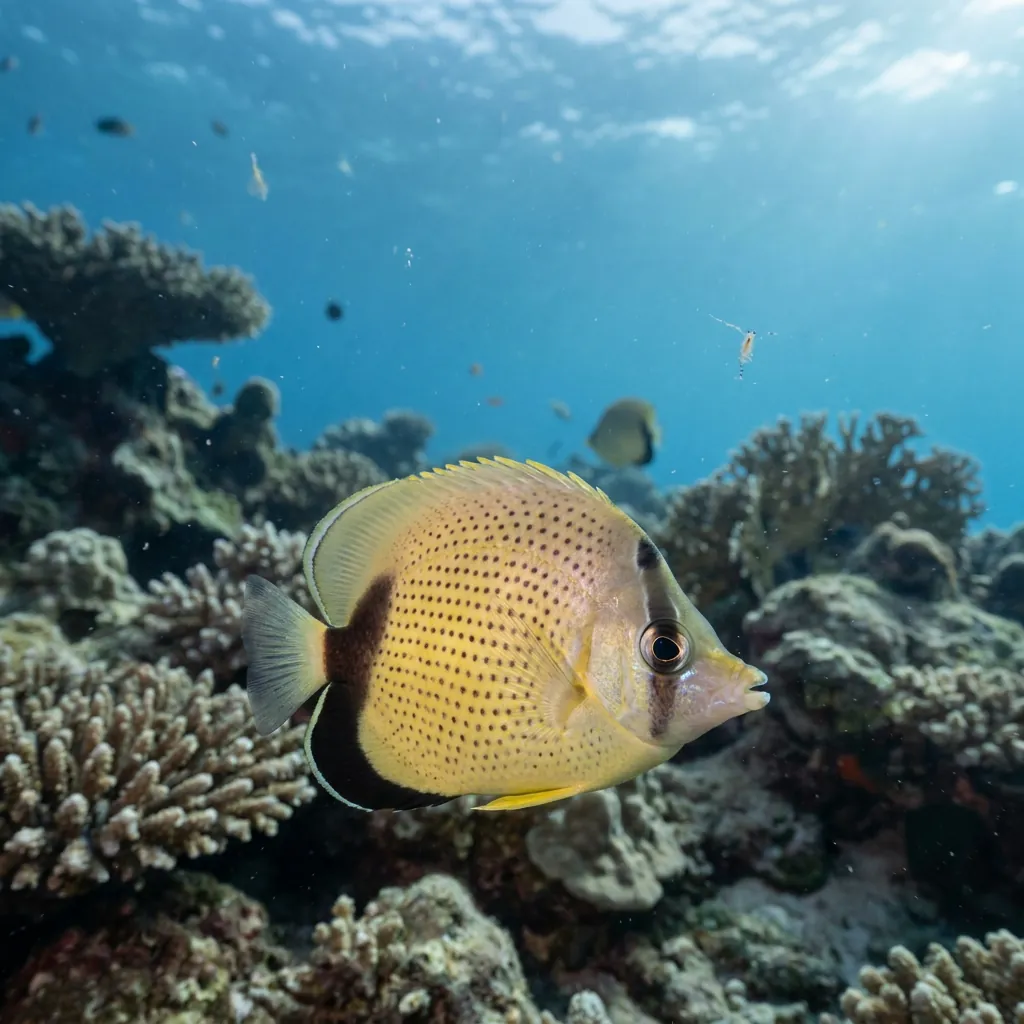 Speckled butterflyfish