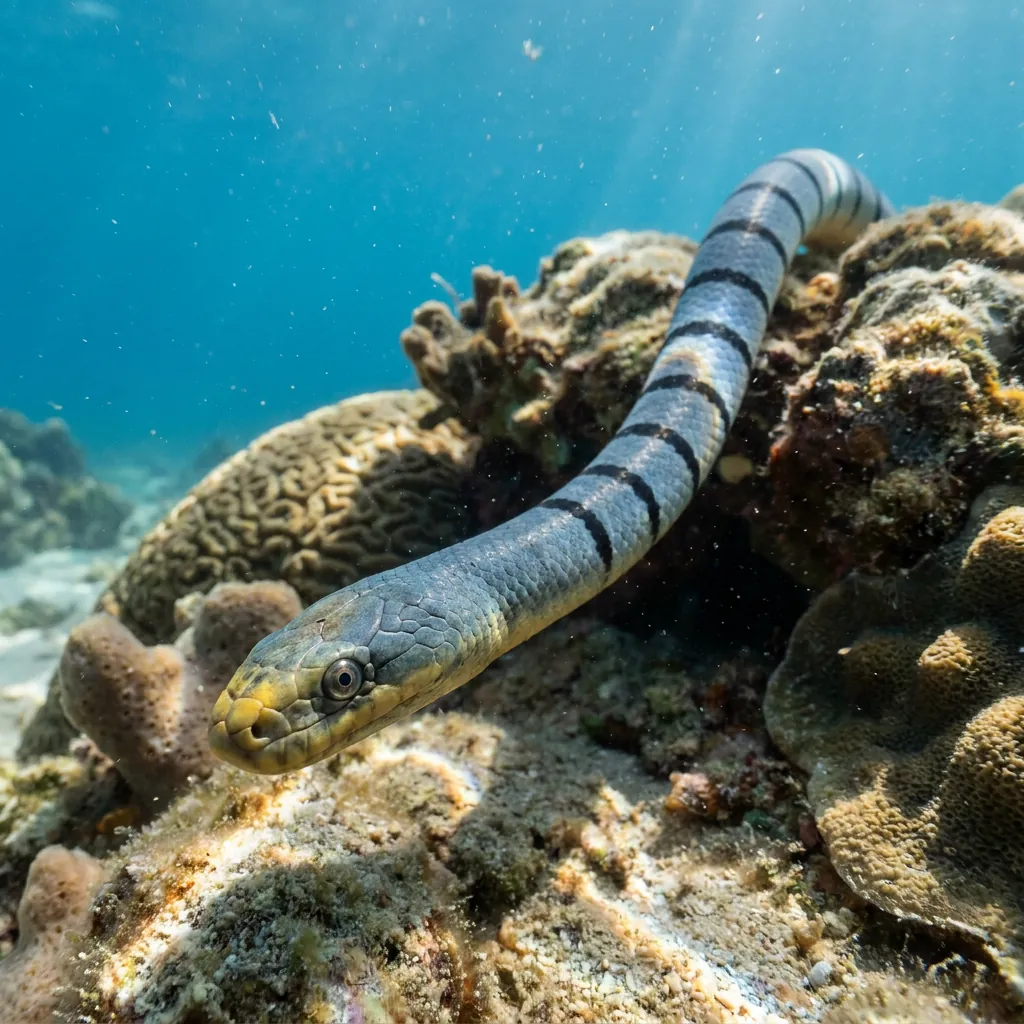 Banded Sea Krait