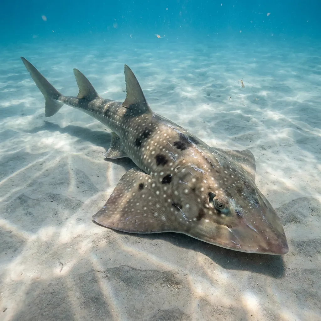 Whitespotted Guitarfish
