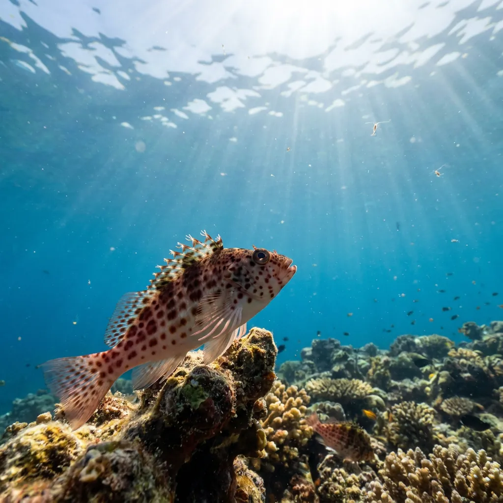 Dwarf hawkfish