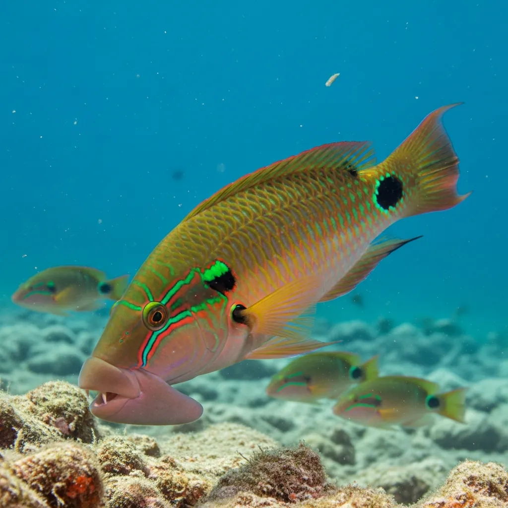 Yellowbreasted wrasse