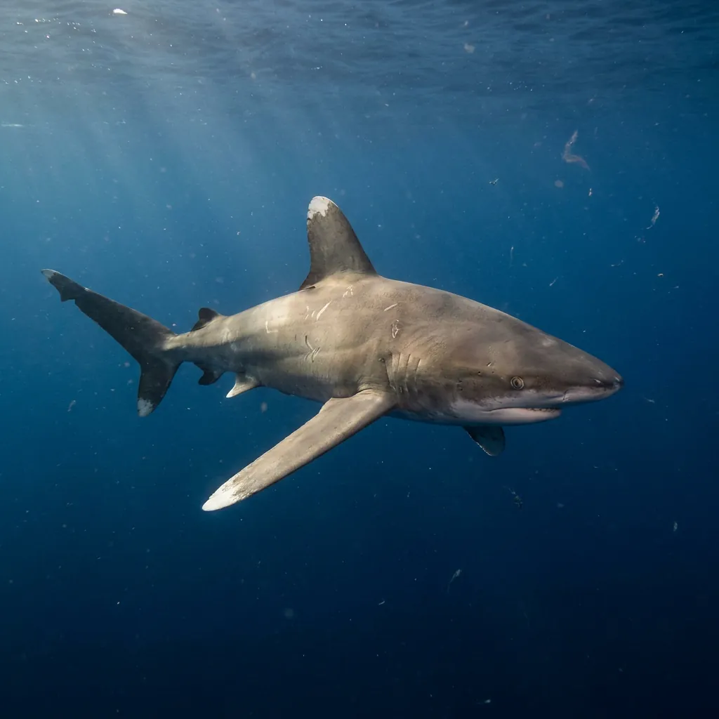 Oceanic whitetip shark