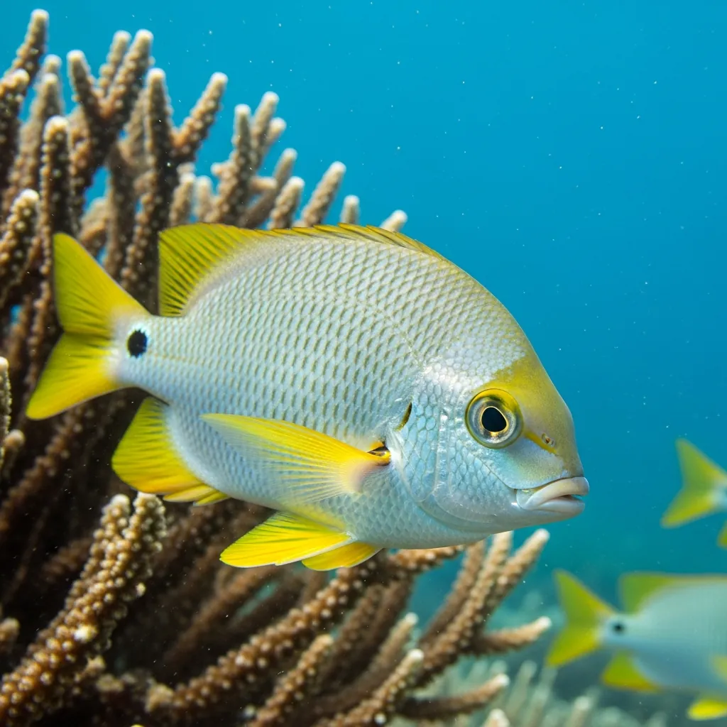 Yellowbelly damselfish