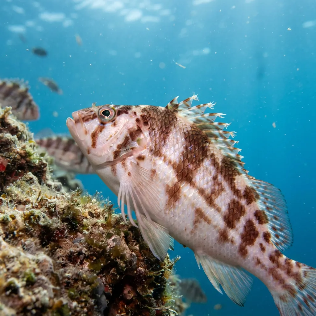 Threadfin Hawkfish