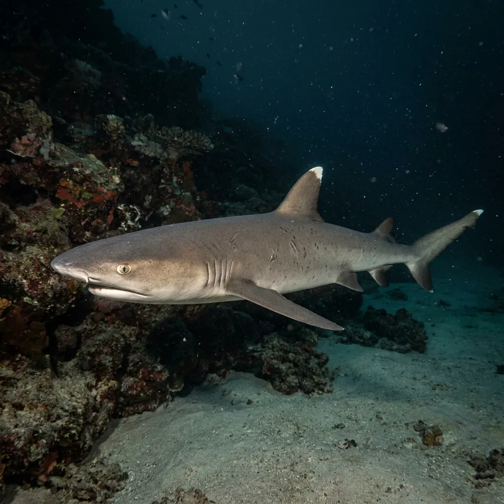 Whitetip reef shark