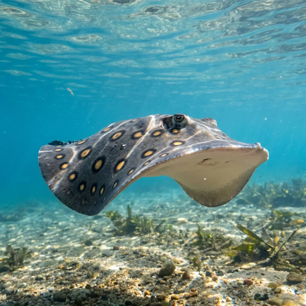 Peacock River Stingray