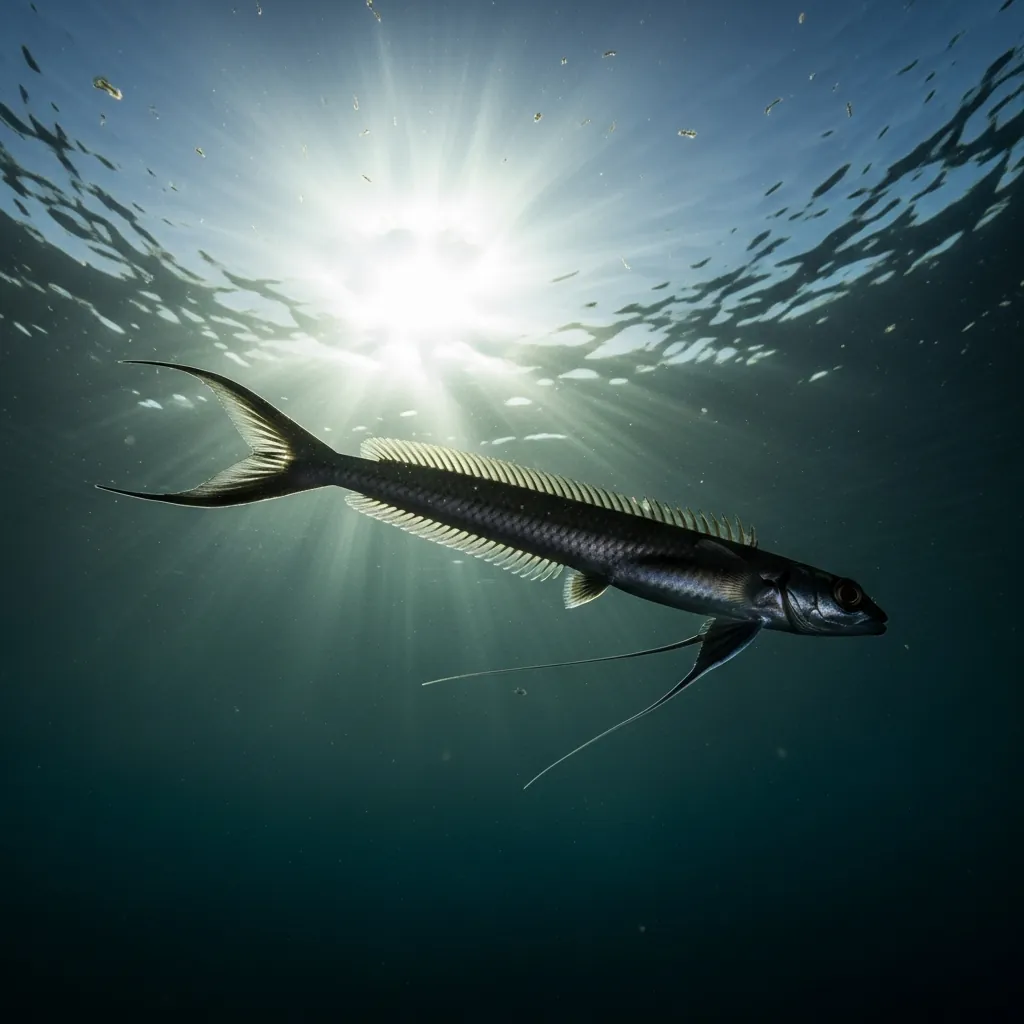 Black ghost knifefish