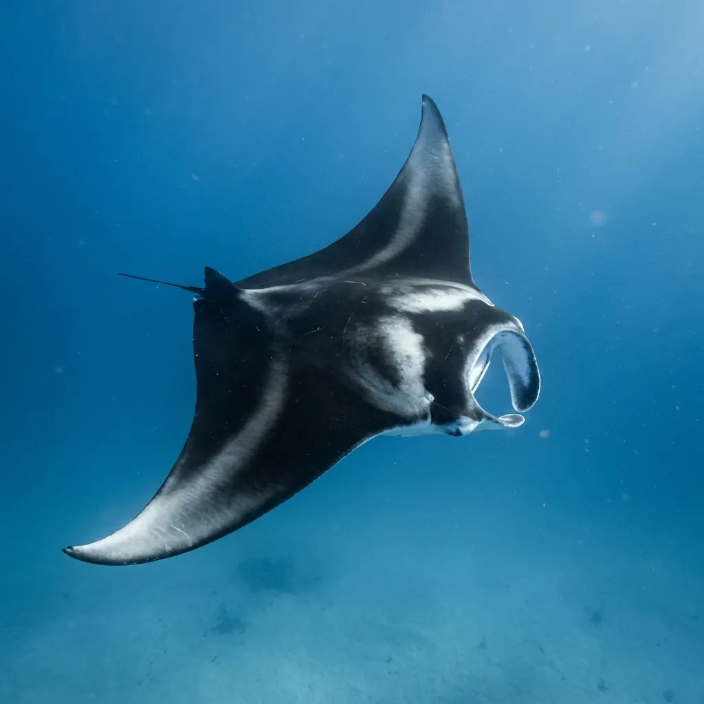 Giant Oceanic Manta Ray