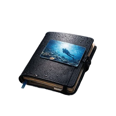 Into The Blue dive logbook